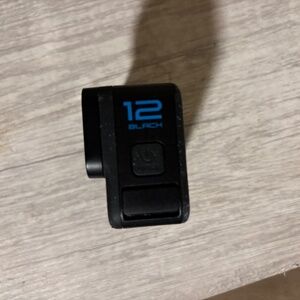 GoPro 12 black w/ case and accessories.
